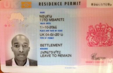 Get Real UK Residence Permit In 3 Days